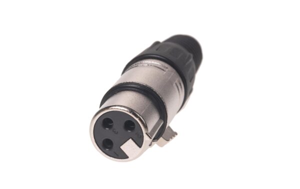 Bemero BC1001NI-F XLR-Stecker 3-Pol XLRf female Stecker, Nickel
