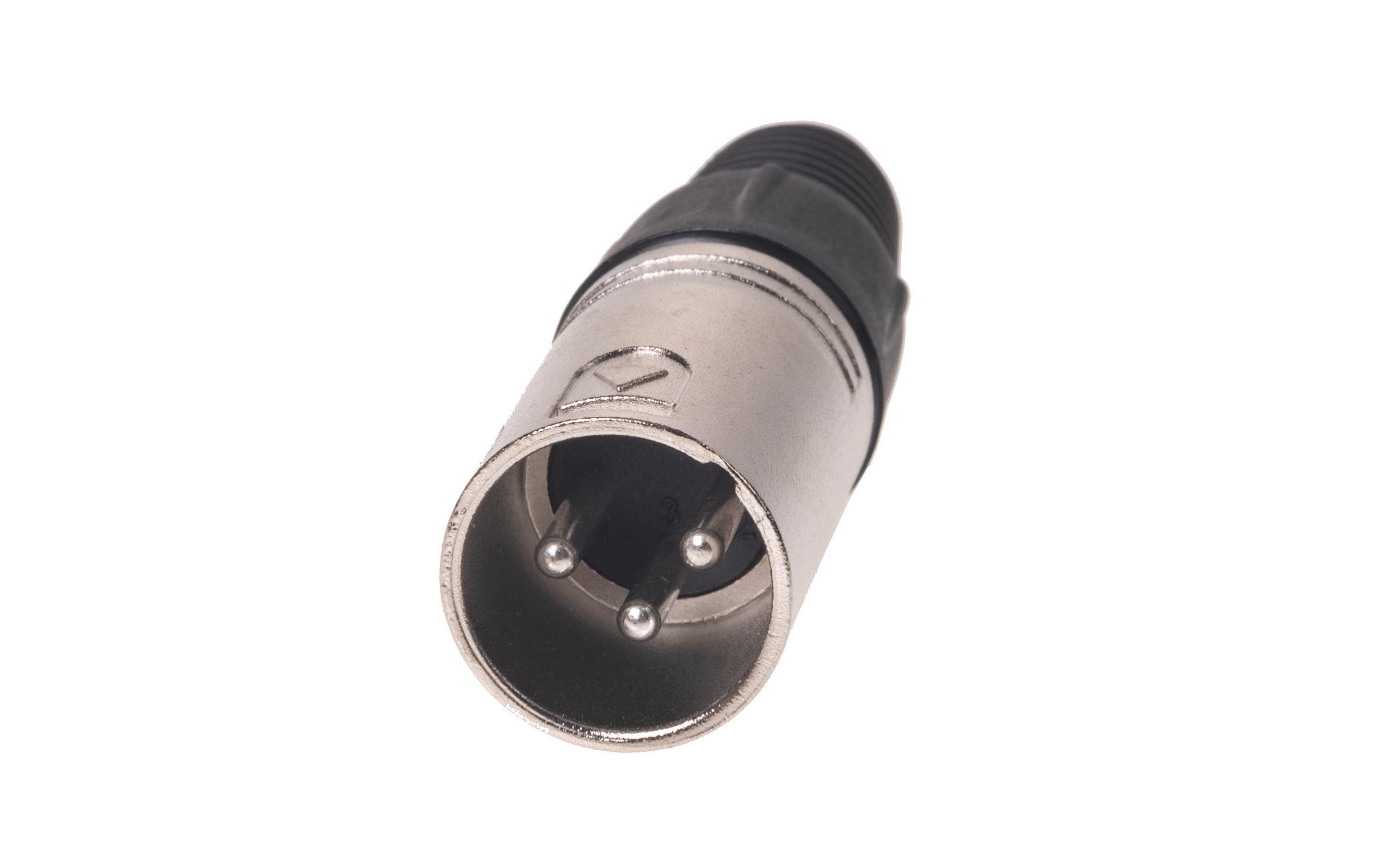 889781_2 - Mediatech Bemero BC1001NI-M XLR-Stecker 3-Pol XLRm male Stecker, Nickel
