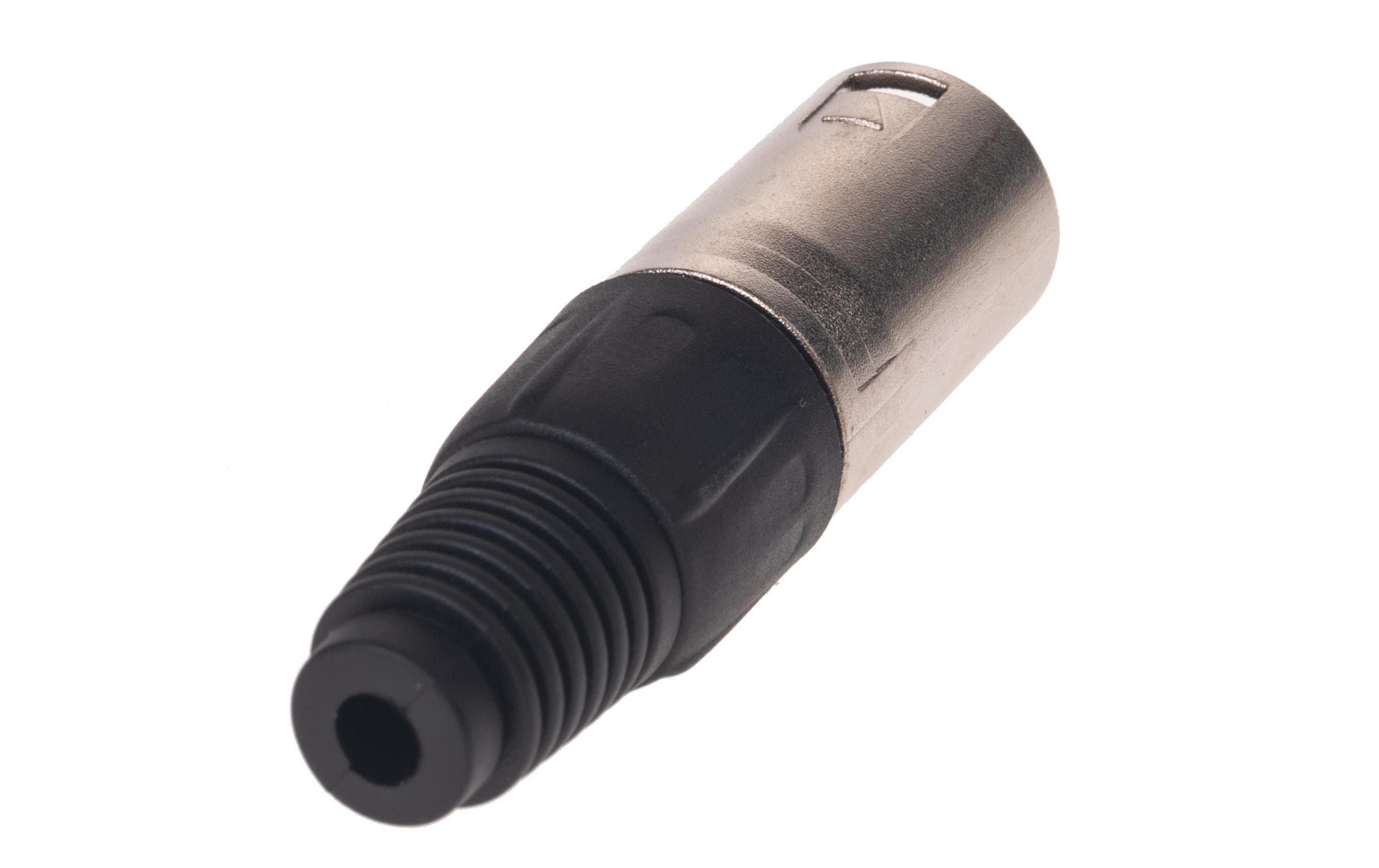 889781_3 - Mediatech Bemero BC1001NI-M XLR-Stecker 3-Pol XLRm male Stecker, Nickel
