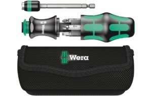 Wera Kraftform Kompakt 20 m.Tasche 7-teilig Kombi-Schrauber mit 6 Bits mit Tasche
