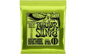 Ernie Ball 2221 Slinky Nickel E-Gitarren Saitensatz, Regular 10-46 kaufen Schweiz | Mediatech.ch