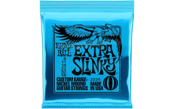 Ernie Ball 2225 Slinky Nickel E-Gitarren Saitensatz, Extra 08-38 kaufen Schweiz | Mediatech.ch
