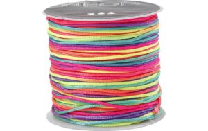 Creativ Company Macramé-Kordel Neon-bunt Stärke: 1 mm, Länge: 28 m