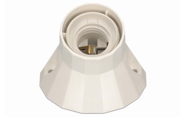 Max Hauri Wandfassung E27 weiss max. 60W kaufen Schweiz | Mediatech.ch