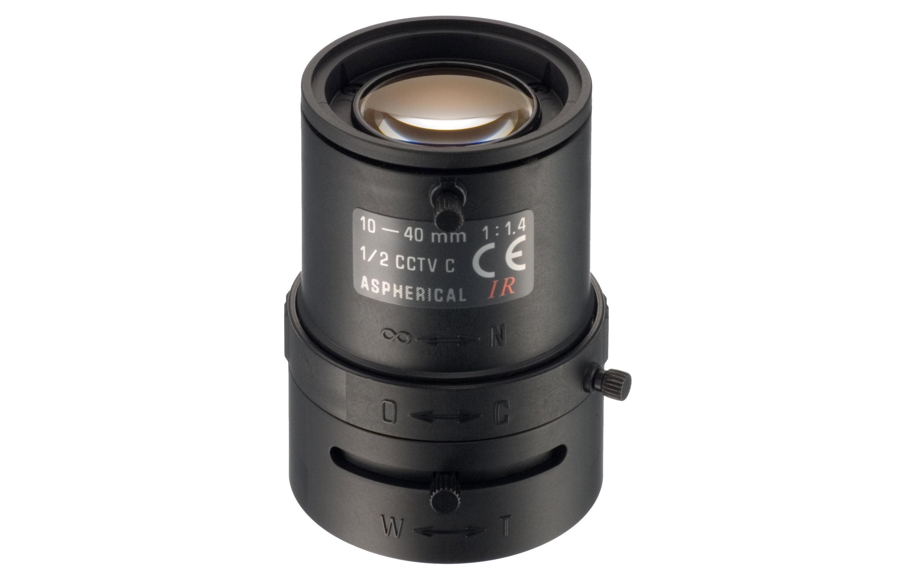 Tamron Objektiv 12VM1040ASIR, 10-40mm C Mount, 720p, Manual Iris, IR Korrigiert kaufen Schweiz | Mediatech.ch
