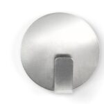 Trendform Mangethaken Solid 4er Set, Edelstahl, für Glasboards geeignet