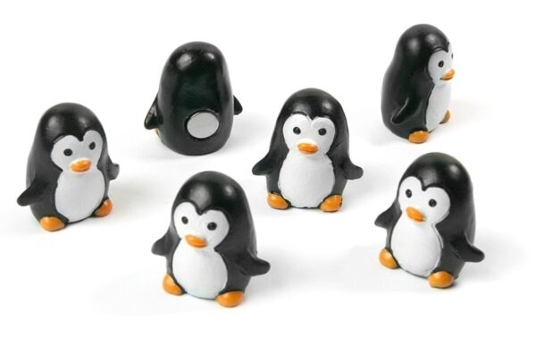 894673 - Mediatech Trendform Magnete Pingu 6er Set, weiss/schwarz kaufen Schweiz | Mediatech.ch