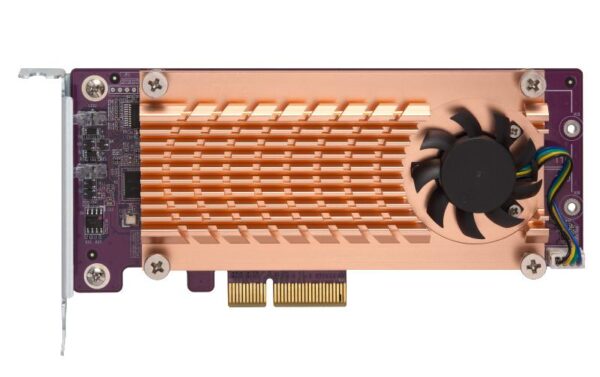 895452 - Mediatech QNAP Erweiterungskarte Dual M.2 22110/2280 PCIe (Gen2 x 4) NVMe SSD kaufen Schweiz | Mediatech.ch
