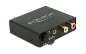 Delock Digital Audio zu Analog HD Konverter 105 db, 20Hz - 20kHz, Kopfhörerverstärker