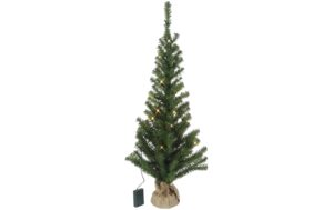 Star Trading LED Weihnachtsbaum 90cm Toppy, HxB: 90x45cm, 30 LED