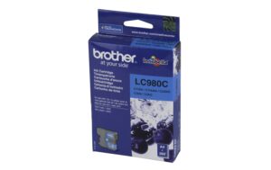 Tinte Brother LC-980C zu 165C/290C Tinten Patrone cyan