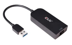 Club 3D, USB 3.2 Gen1 Typ A auf RJ45 L= 240 mm