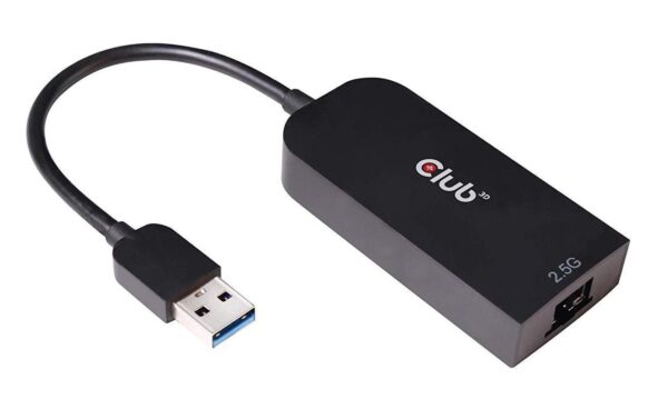 Club 3D, USB 3.2 Gen1 Typ A auf RJ45 L= 240 mm