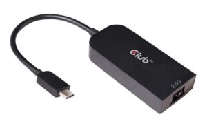 Club 3D, USB 3.2 Gen1 Typ C auf RJ45 L= 232 mm