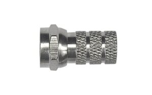 F-Stecker 5.2mm 10er-Pack Ausführung Metall, vernickelt