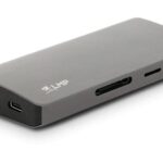 LMP Travel Dock 4K 9 Port SG,Mini-DP,HDMI VGA,USB-C,2x USB3.0,Card-Reader,RJ45