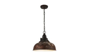 905314 - Mediatech EGLO GRANTHAM 1 Hängel. antik-braun, beige Trend & Vintage / exkl. 1x E27 60W