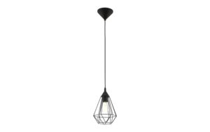 EGLO TARBES Hängeleuchte schwarz Trend & Vintage / exkl. 1x E27 60W