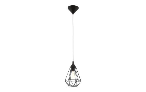 905343 - Mediatech EGLO TARBES Hängeleuchte schwarz Trend & Vintage / exkl. 1x E27 60W
