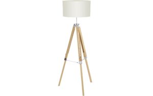 EGLO LANTADA Stehleuchte natur Trend & Vintage / exkl. 1x E27 60W