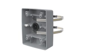 905759 - Mediatech AXIS Masthalterung T91B57 Grau 100-410mm, Inkl. Stahlbänder kaufen Schweiz | Mediatech.ch