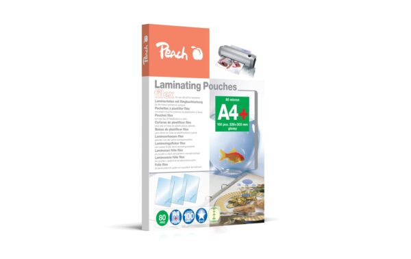 Peach Laminierfolie A4 Filex 80mic, 100 Stk. kaufen Schweiz | Mediatech.ch