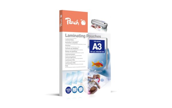 Peach Laminierfolie A3 100mic, 100 Stk. kaufen Schweiz | Mediatech.ch