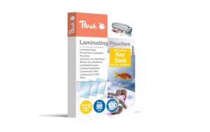 Peach Laminierfolie Key Card 125mic, 100 Stk. kaufen Schweiz | Mediatech.ch