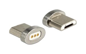 Magnetischer Adapter USB Micro-B passend zu Delock 85705/85725, 8 pin