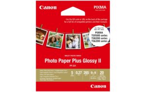 CANON Photo Paper Plus PP201 Glossy II 8.9 x 8.9 cm, 20 Blatt