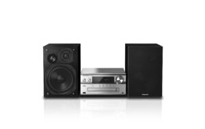 Panasonic SC-PMX94EG-S, Micro HiFi-System Bluetooth, DAB+, CD, High-Res Audio