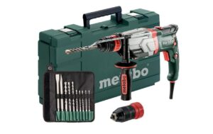 Metabo UHEV2860-2 Quick Set Multihammer SDS-plus, 1100 W, Ø 26 mm in Beton. 2-Gang