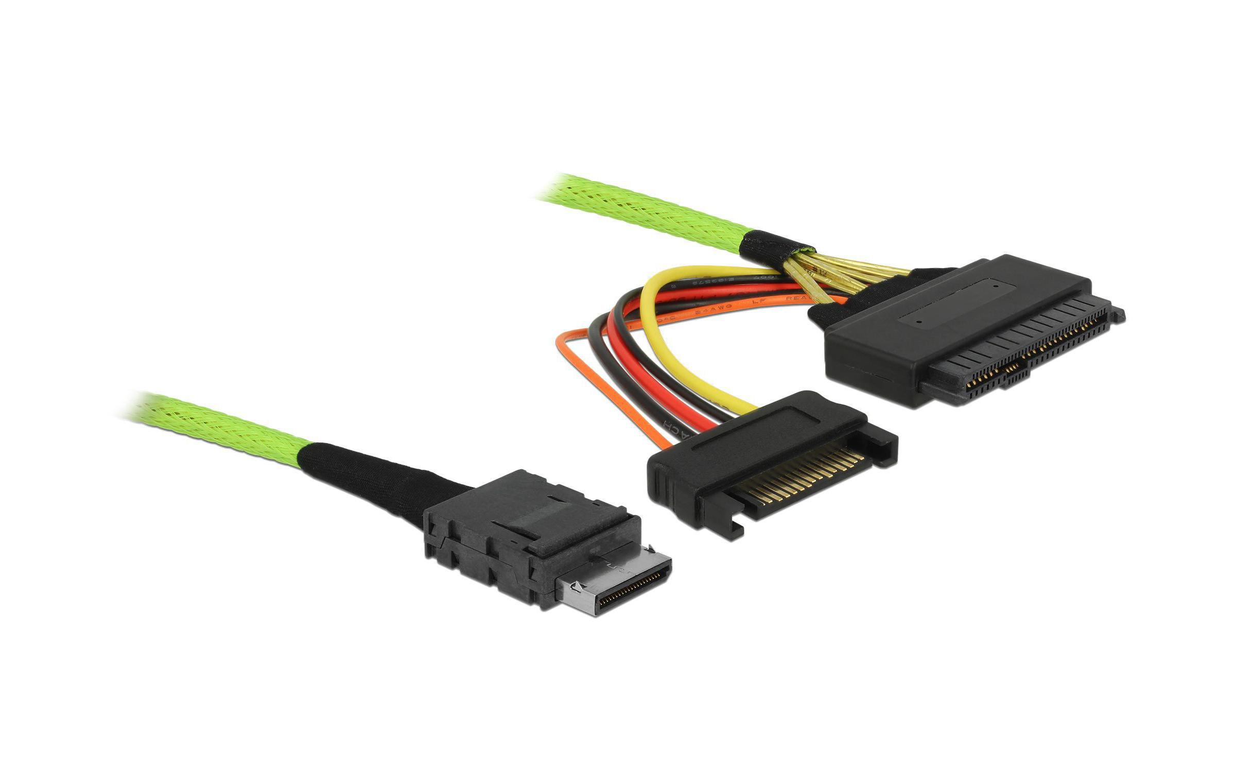 Delock Kabel OCuLink SFF-8611 zu SFF-8639 50cm