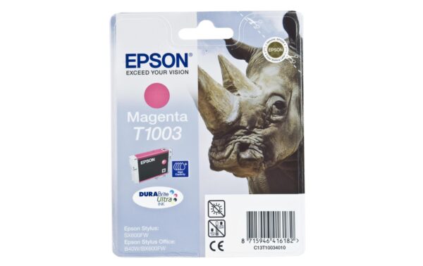 91245 - Mediatech Tinte Epson C13T100340 magenta, 11.10ml zu Stylus Office SX600FW/ B40, 815 Seiten kaufen Schweiz | Mediatech.ch