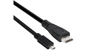 Club 3D, Micro HDMI auf HDMI 2.0 Kabel 4K60Hz, 1.0 Meter, m/m