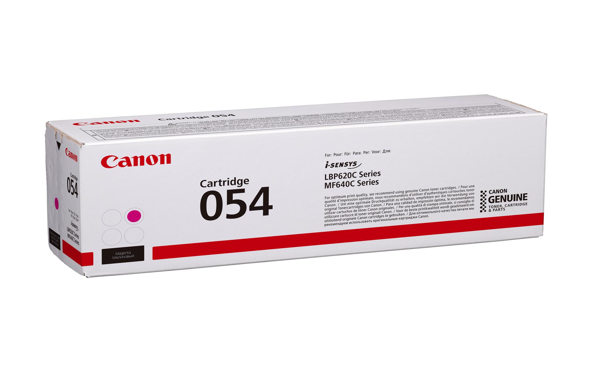 Canon Toner 054 M, 3022C002 1200 Seiten, zu LBP623/621, MF645/643/641