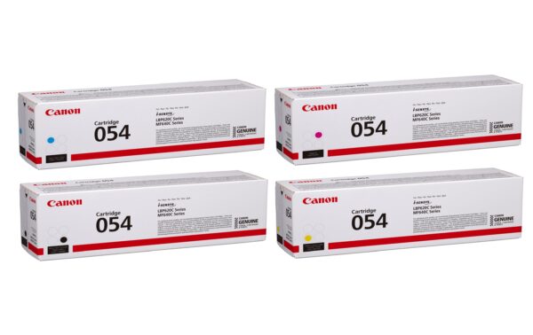 913023 - Mediatech Canon Toner 054 KIT, BK, C, M, Y zu LBP623/621, MF645/643/641