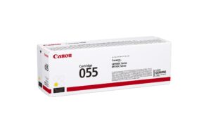 Canon Toner 055 Y, 3013C002 2100 Seiten, zu LBP664/663, MF746/744/742