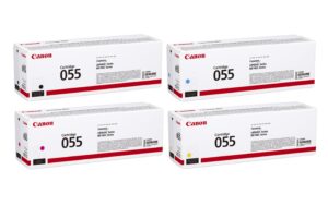 Canon Toner 055 KIT, BK, C, M, Y zu LBP664/663, MF746/744/742