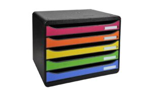 Exacompta BIG-BOX PLUS quer Classic Ordnungsund Ablagebox, 5 off. Laden 43mm