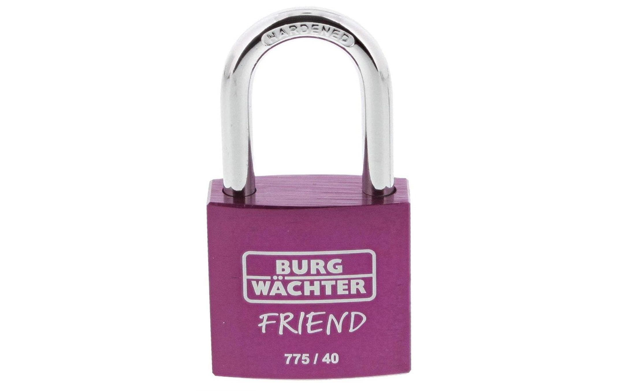Burgwächter Vorhangschloss 775 40 Friend lila, WxH 20.5x32.5mm kaufen Schweiz | Mediatech.ch