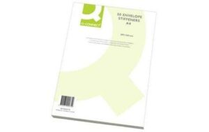 Connect Einlage-Karton für Briefumschläge A4, 50 Stk., 500g/m2, 0.68 mm dick