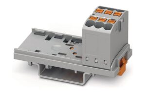 Phoenix Contact Verteilblock Klemme PTFIX 6x2.5-NS35 Grau