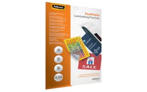 Fellowes Laminierfolien Admire Easydisplay 80 Micron, 25 Stück, A3 kaufen Schweiz | Mediatech.ch