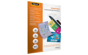 916460 - Mediatech Fellowes Laminierfolien Admire Stylish matt 80 Micron, 25 Stück, A4 kaufen Schweiz | Mediatech.ch