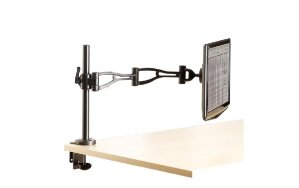 916469_2 - Mediatech Fellowes Vista Einzel Monitorarm Für Monitore bis 10kg und 32