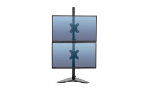 Fellowes Seasa Doppel Monitorarm Standfuss Für 2 Monitore bis 16kg und 30,freistehend