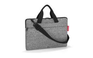 Reisenthel Notebooktasche netbookbag twist silver, 40 x 28 x 3.5 cm, max 15.6