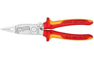 Knipex Elektro-Installationszange 200 mm verchromt m.Öffungsfeder kaufen Schweiz | Mediatech.ch