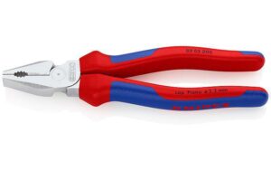 Knipex Kraft-Kombizange verchromt 200 mm mit Mehrkomponenten-Hüllen kaufen Schweiz | Mediatech.ch